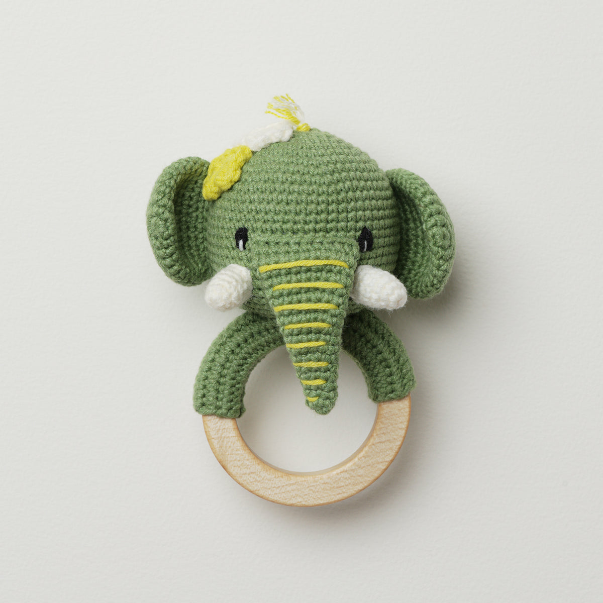 Elephant Rattle – Cali Zuzu Amigurumi Dolls